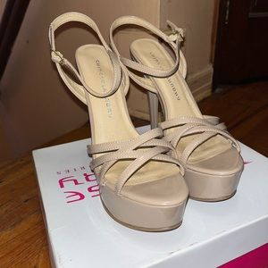Chinese Laundry Thalia Patent Nude Heels